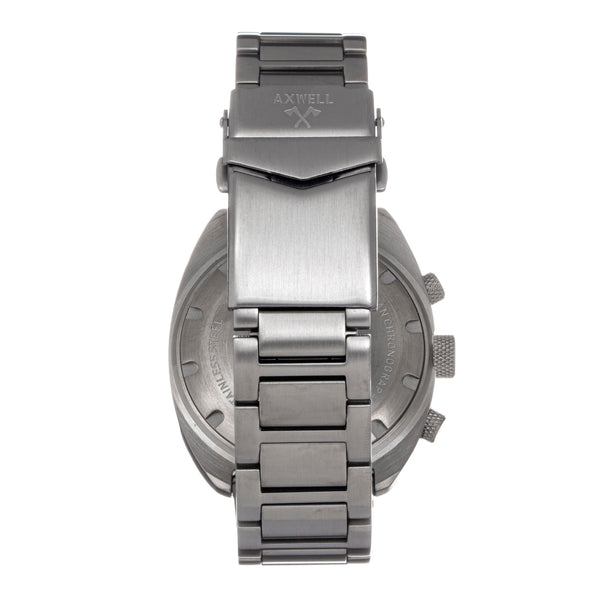 Angled view of Axwell unisex bracelet