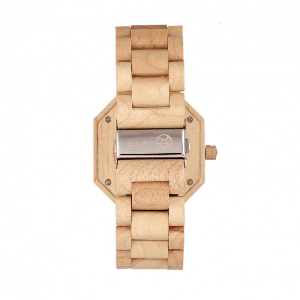 Side view of Earth Wood unisex bracelet