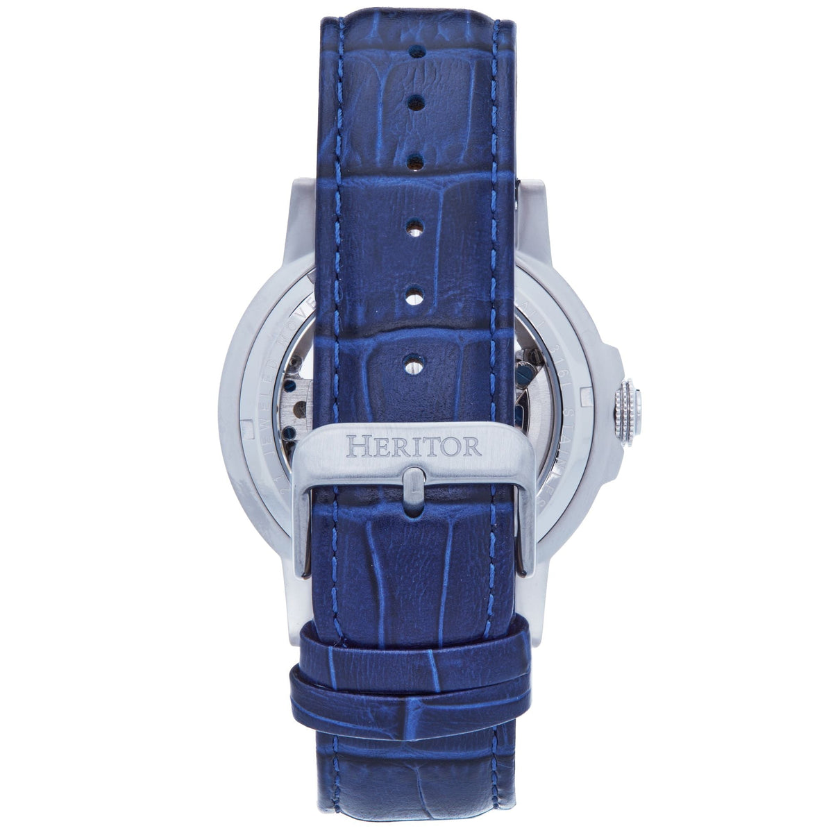 Angled view of Heritor Automatic Xander unisex watch