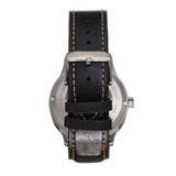 Close-up detail view of Heritor Automatic Bradford unisex watch