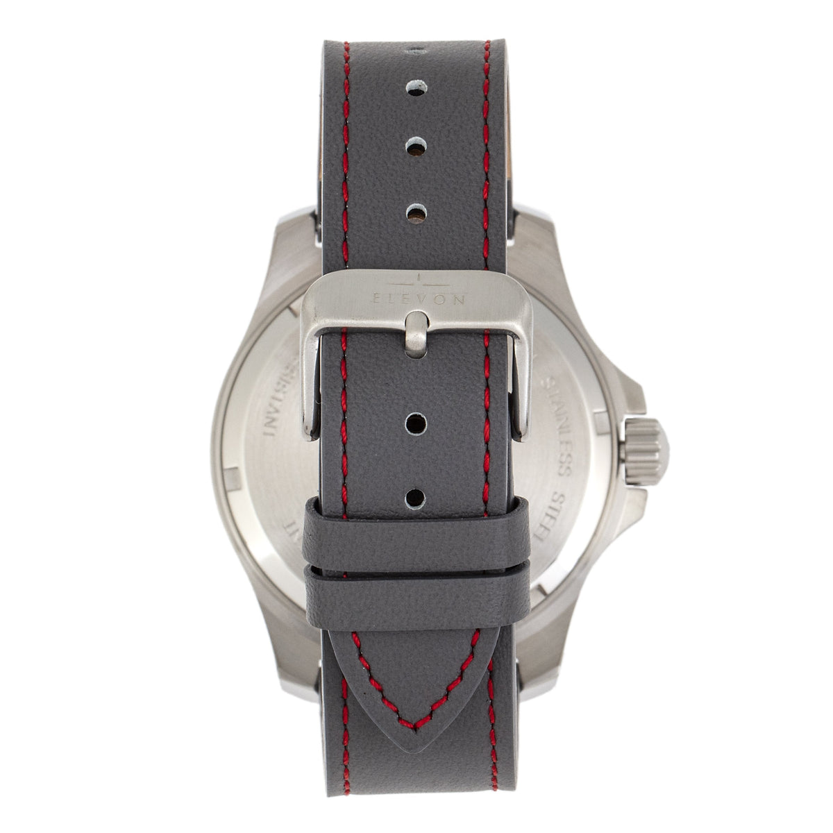 Angled view of Elevon unisex watch