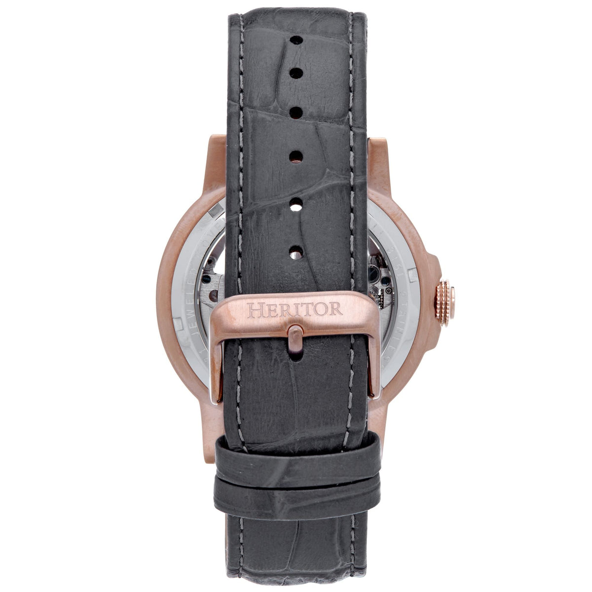 Full view of Heritor Automatic Xander unisex watch