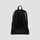 Close-up of Balenciaga bucket bag & backpack hardware and fine stitching