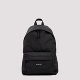 Balenciaga premium bucket bag & backpack detail and craftsmanship close-up