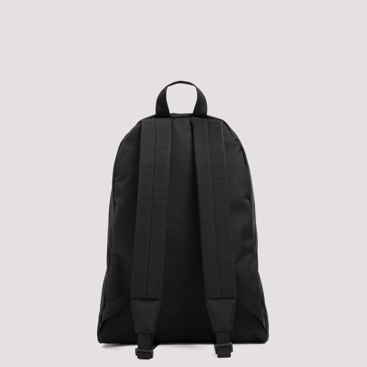 Close-up of Balenciaga bucket bag & backpack hardware and fine stitching