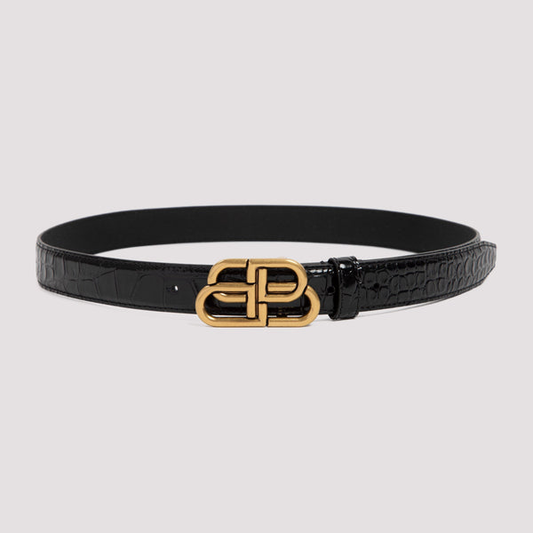 Balenciaga Belts? Balenciaga Bb Thin Belt Premium Leather Designer Belt