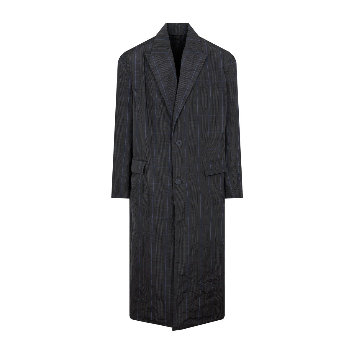 Balenciaga Accessories? BALENCIAGA Checkered Long Raincoat for Men Luxury Designer Fashion Accessory
