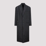 Balenciaga coats side profile designer luxury fashion