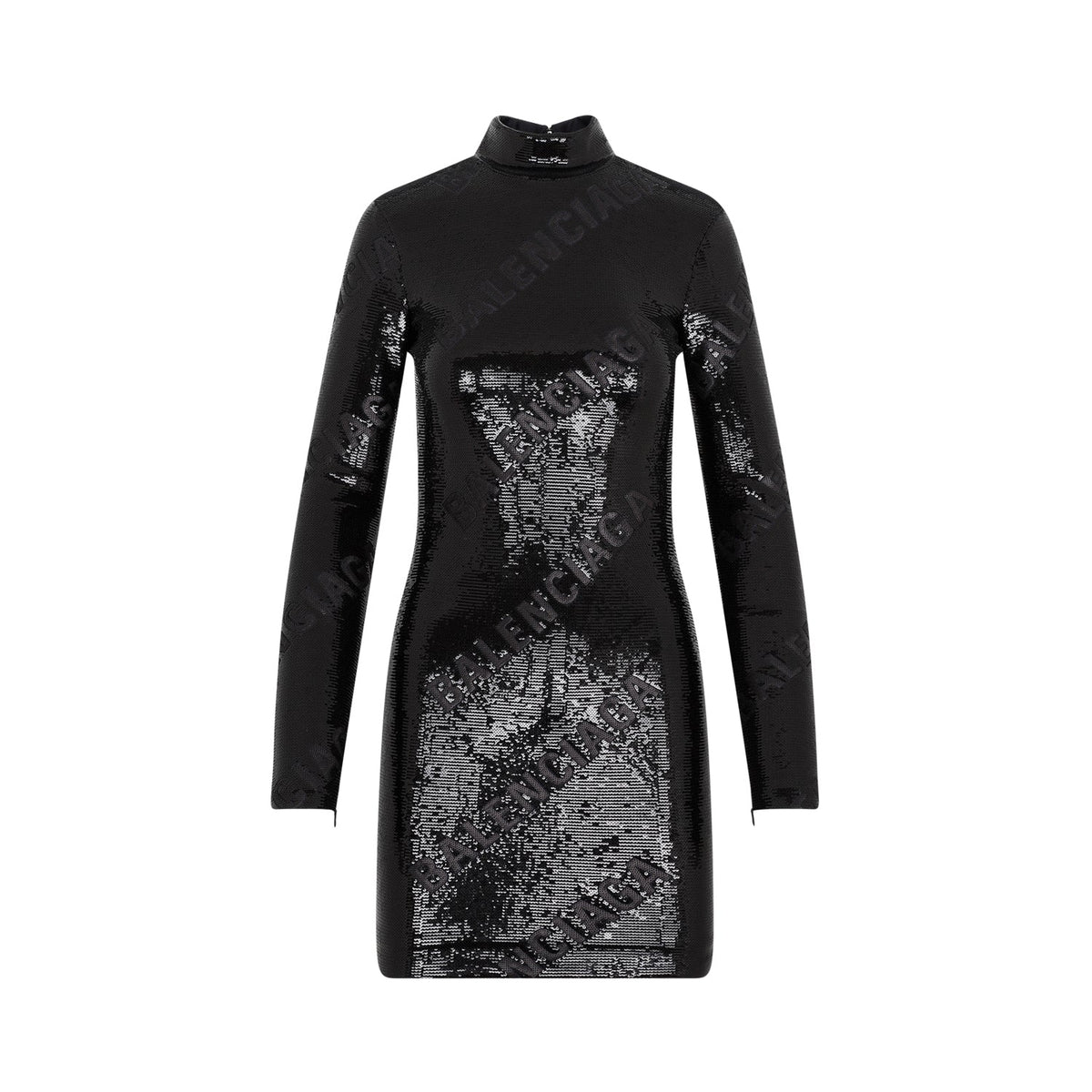 Balenciaga Dresses- BALENCIAGA Elegant Turtleneck Dress Chic Everyday Designer Dress