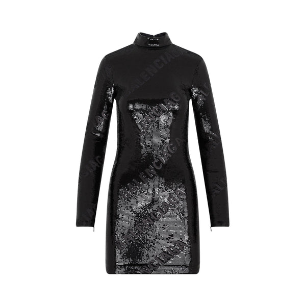 Balenciaga Dresses- BALENCIAGA Elegant Turtleneck Dress Chic Everyday Designer Dress