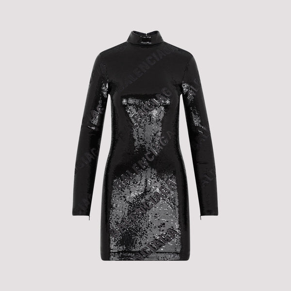 Balenciaga Dresses- BALENCIAGA Elegant Turtleneck Dress Chic Everyday Designer Dress