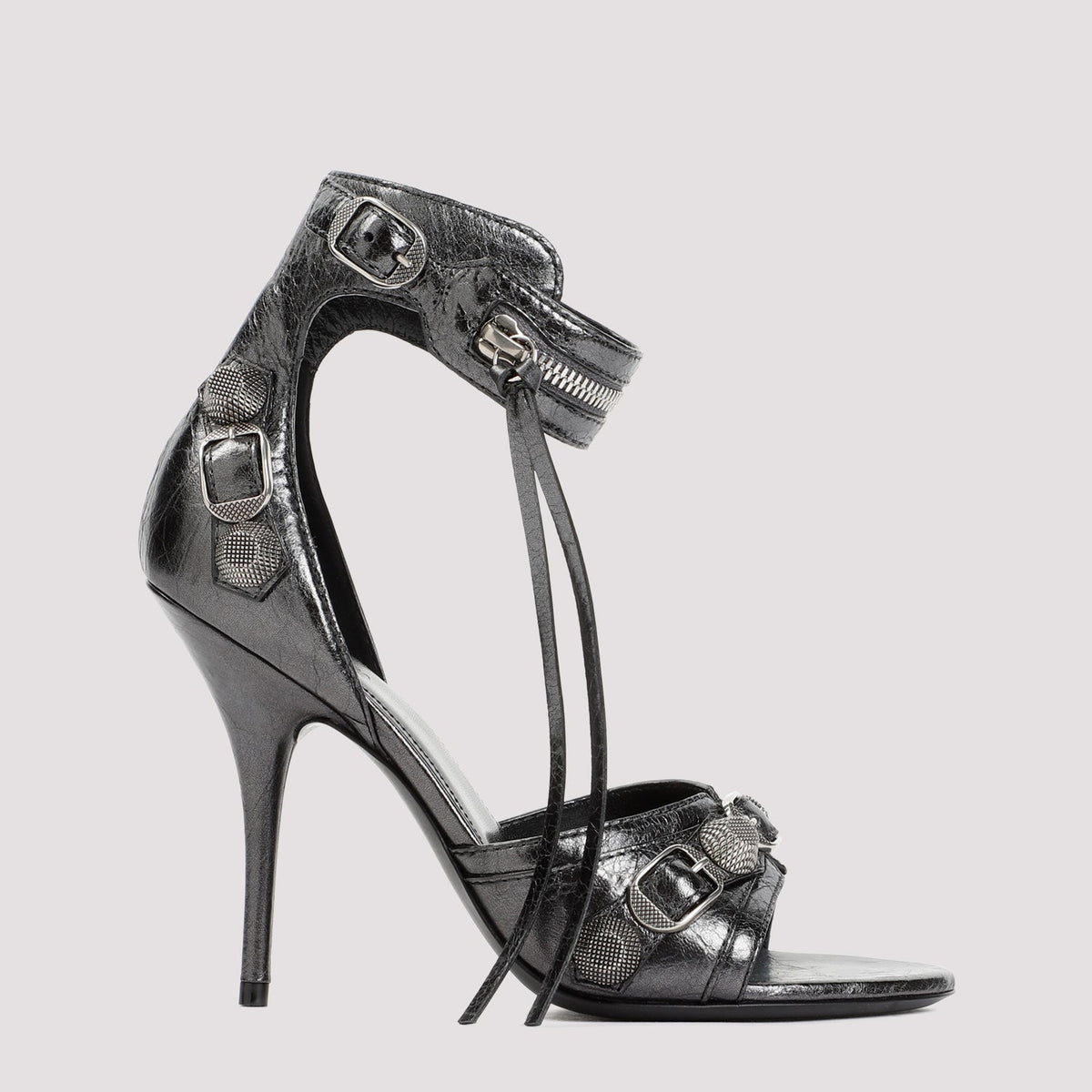Balenciaga Shoes- BALENCIAGA Cagole Sandals with 11cm Stiletto Heels Premium Designer Casual Shoes