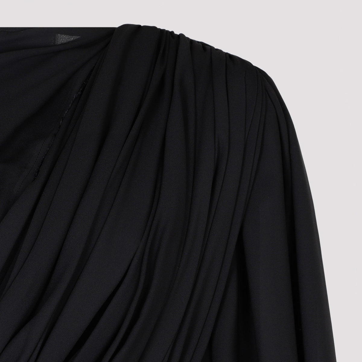 Balenciaga Dresses- BALENCIAGA Asymmetrical Hem Draped Dress Chic Everyday Designer Dress