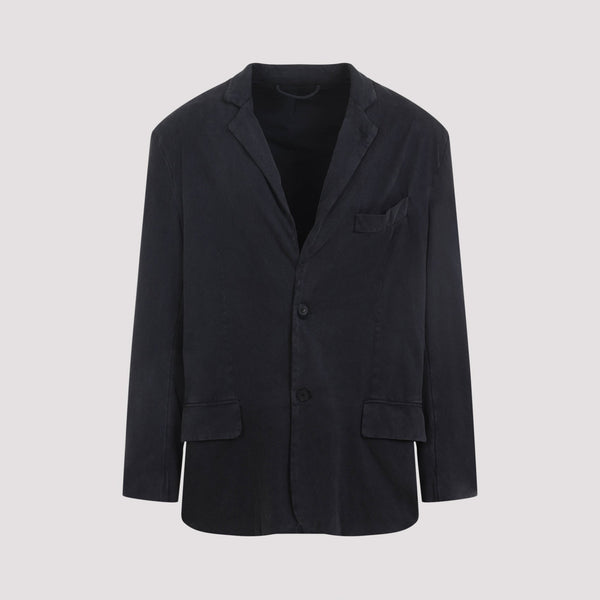 Balenciaga Jackets- BALENCIAGA Classic Notched Collar Jacket for Men Premium Casual Designer Jacket