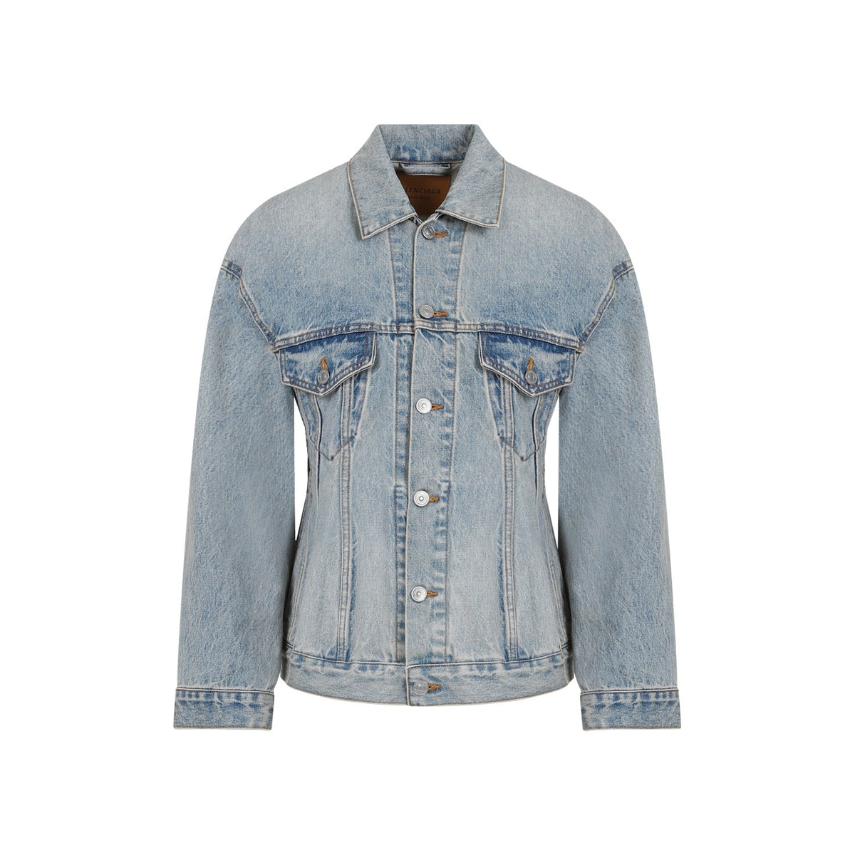 Balenciaga Jackets? BALENCIAGA Hourglass Denim Jacket for Women Premium Casual Designer Jacket