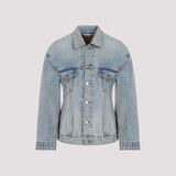 Balenciaga premium jacket detail and craftsmanship close-up