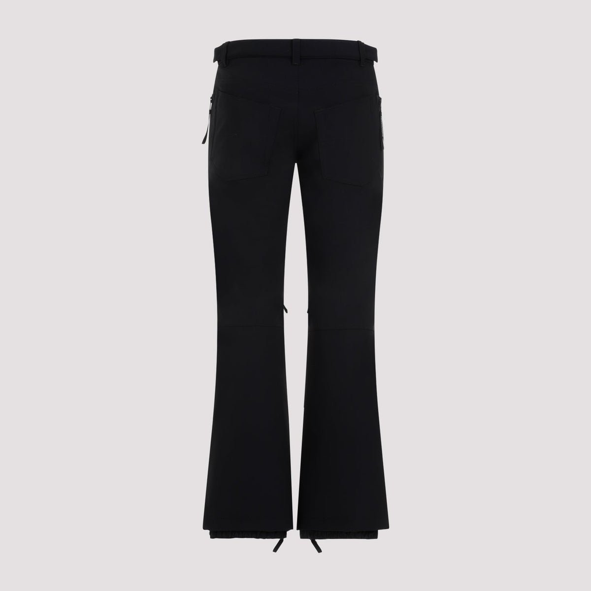 Balenciaga Pants? BALENCIAGA Sleek Polyamide Pants with Zipper Ankle Details Tailored Everyday Designer Pants