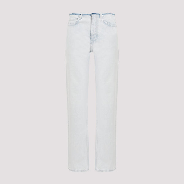 Balenciaga Jeans- BALENCIAGA Light Blue Cotton Jeans Classic Everyday Designer Jeans