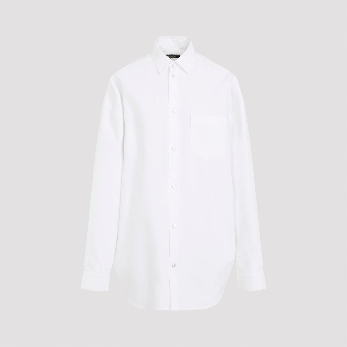 Balenciaga Tops- BALENCIAGA Chic Cotton Shirt with Pointed Collar Premium Designer Casual Top