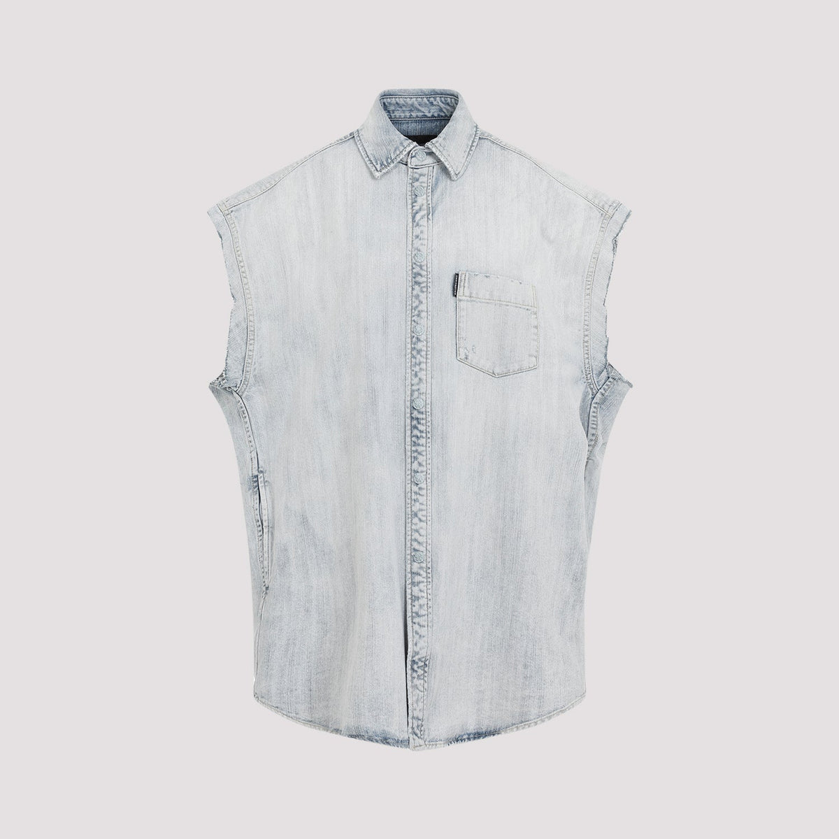 Balenciaga premium shirts detail and craftsmanship close-up