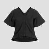 Balenciaga topwear side profile designer luxury fashion