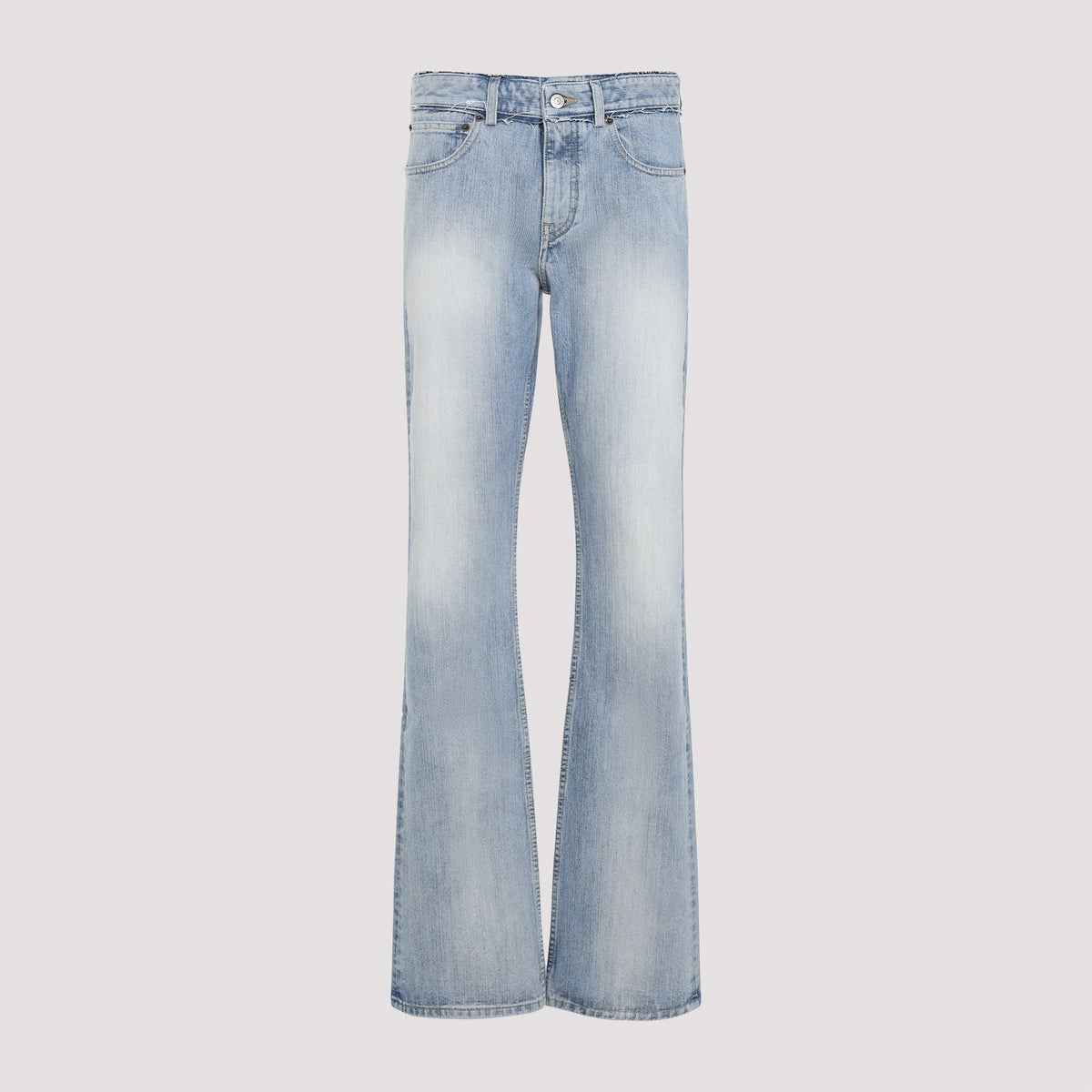 Balenciaga premium trousers detail and craftsmanship close-up