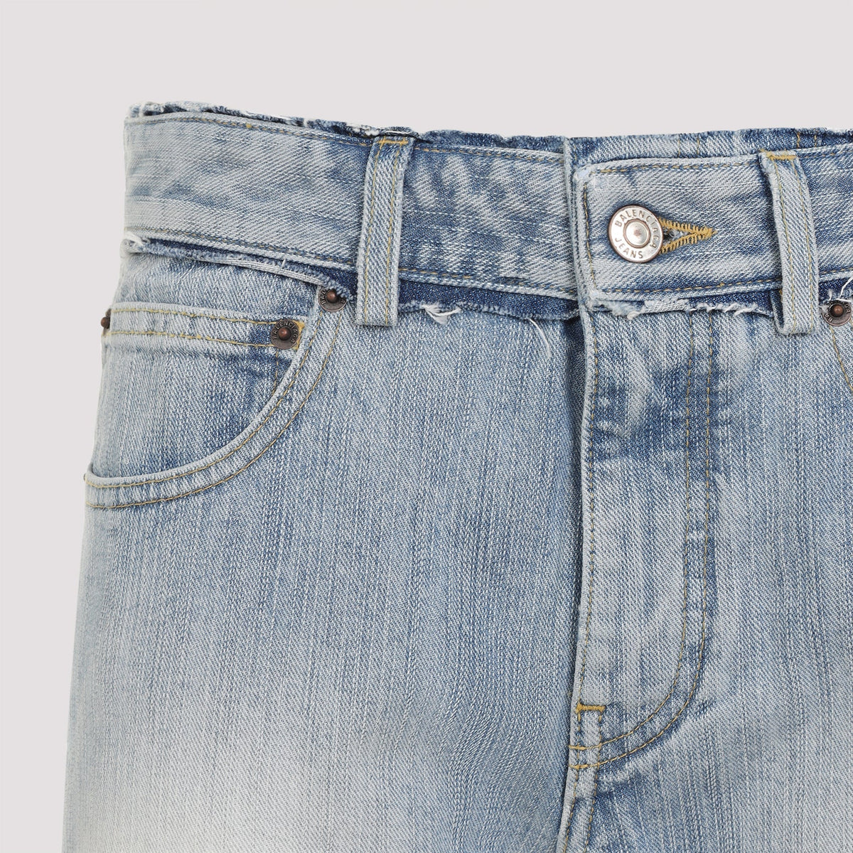 Balenciaga trousers lifestyle shot premium designer piece