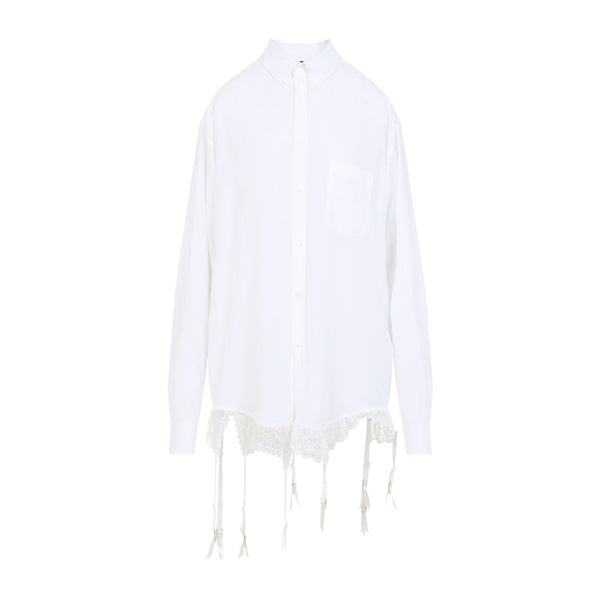 Balenciaga Tops- BALENCIAGA Luxury Layered Women's Shirt - Spring Summer 25 Premium Designer Casual Top