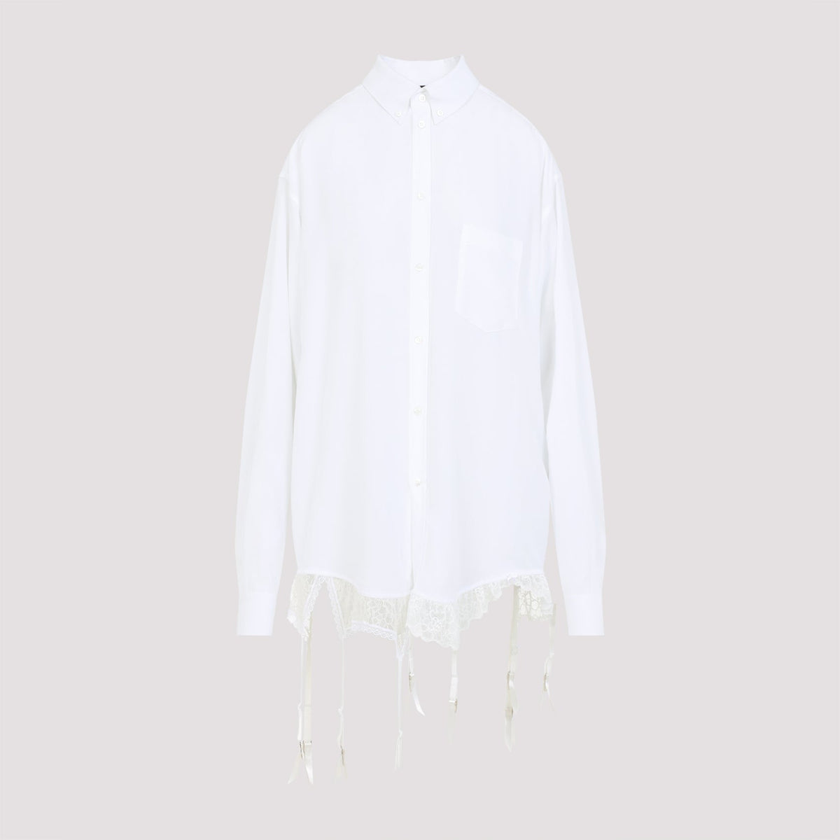 Balenciaga Tops? BALENCIAGA Luxury Layered Women's Shirt - Spring Summer 25 Premium Designer Casual Top