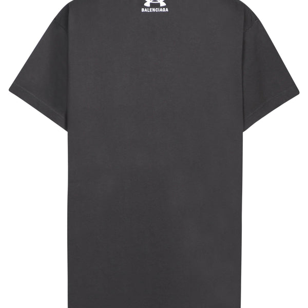 Balenciaga Polo Shirts- BALENCIAGA Elevated Black T-Shirt for Men Premium Everyday Polo Shirt