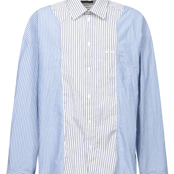 Balenciaga Polo Shirts? BALENCIAGA Classic Vertical Stripe Shirt for Men - FALL WINTER 24 25 Premium Everyday Polo Shirt