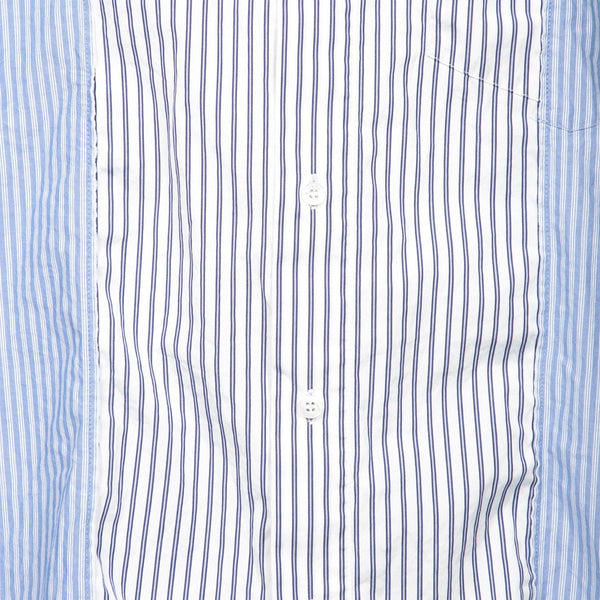 Balenciaga Polo Shirts- BALENCIAGA Classic Vertical Stripe Shirt for Men - FALL WINTER 24 25 Premium Everyday Polo Shirt
