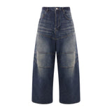 Balenciaga jeans luxury designer piece front view
