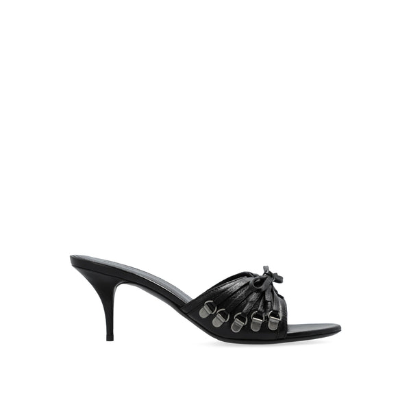 Balenciaga Shoes BALENCIAGA Elegant 70 Stiletto Leather Sandals Luxury Lifestyle Designer Footwear