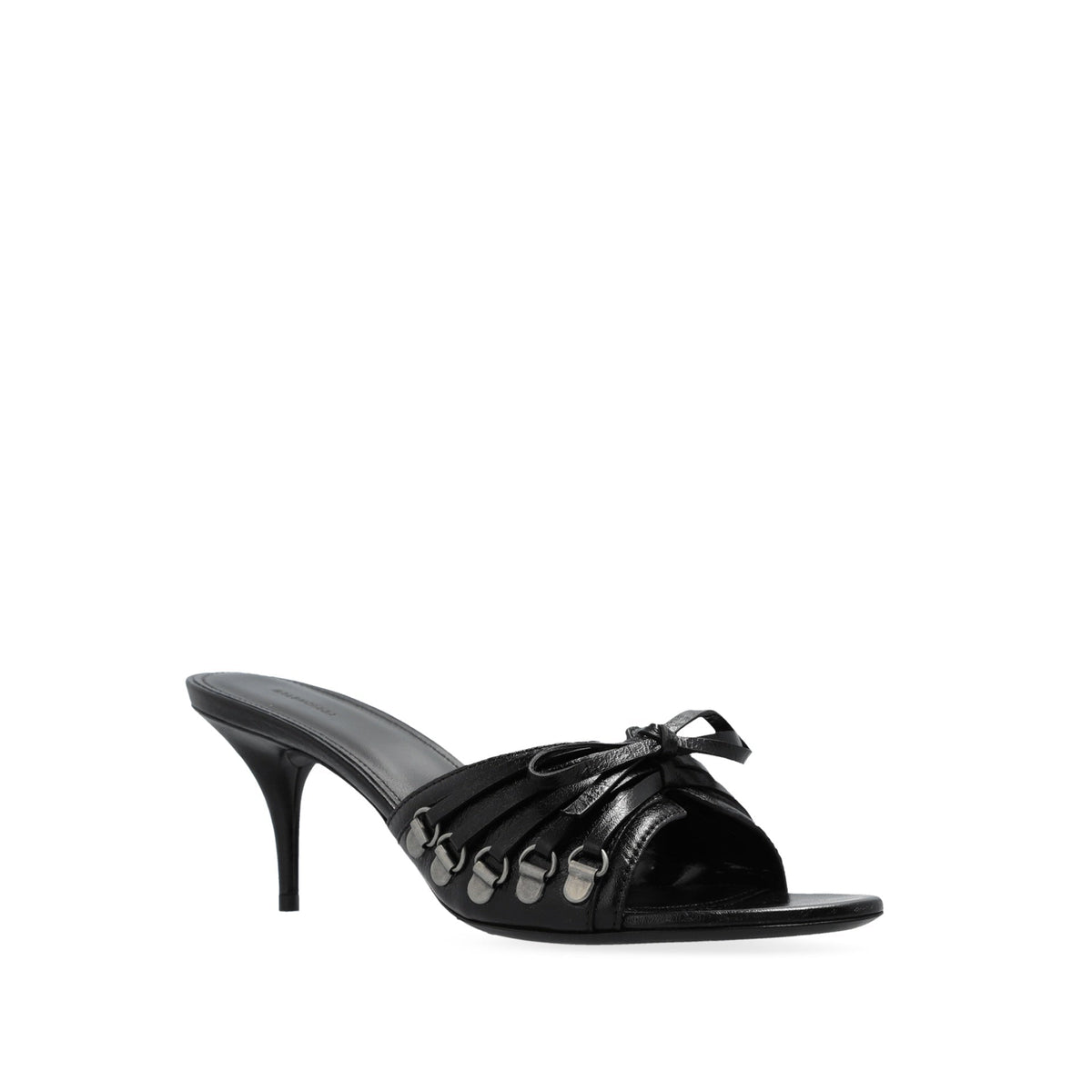 Balenciaga Shoes- BALENCIAGA Elegant 70 Stiletto Leather Sandals Premium Designer Casual Shoes