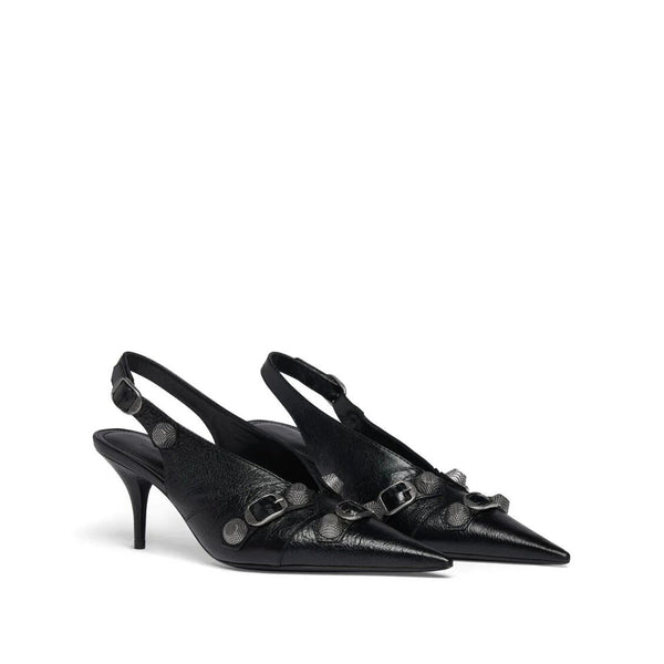 Balenciaga Shoes BALENCIAGA Chic Cagole Slingback Pumps - 7 cm Heel Premium Designer Casual Shoes