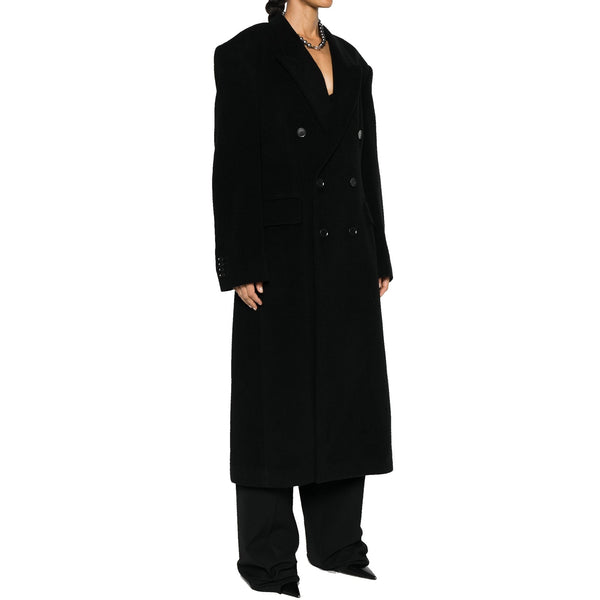 Balenciaga Jackets- BALENCIAGA Cashmere and Wool Cinched Jacket Luxury Designer Outerwear Jacket