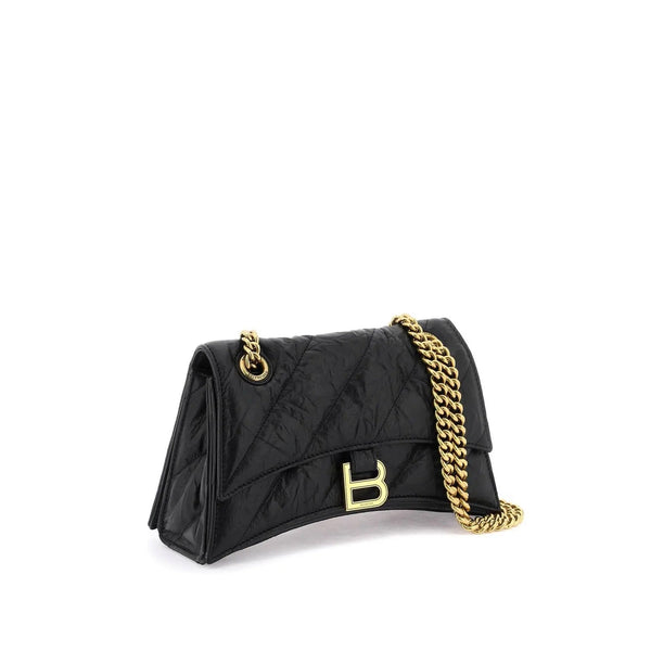 Balenciaga Bags- BALENCIAGA Chic Mini Crush Shoulder Handbag Luxury Designer Leather Handbag