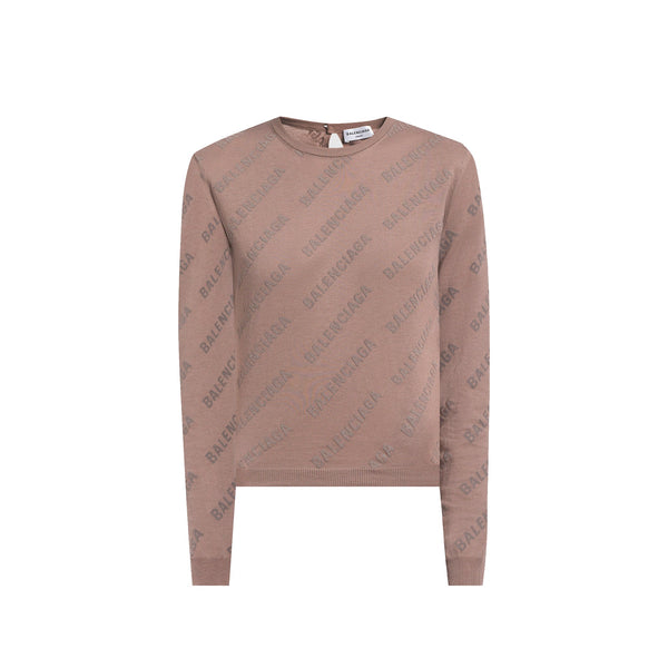 Balenciaga Sweaters? BALENCIAGA Knit Pullover for Women - Cozy and Stylish Luxury Designer Knit Sweater