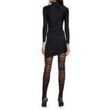 Balenciaga dress side profile designer luxury fashion
