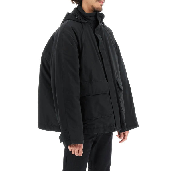 Balenciaga Jackets? BALENCIAGA Oversize Parka Jacket for Men Premium Casual Designer Jacket