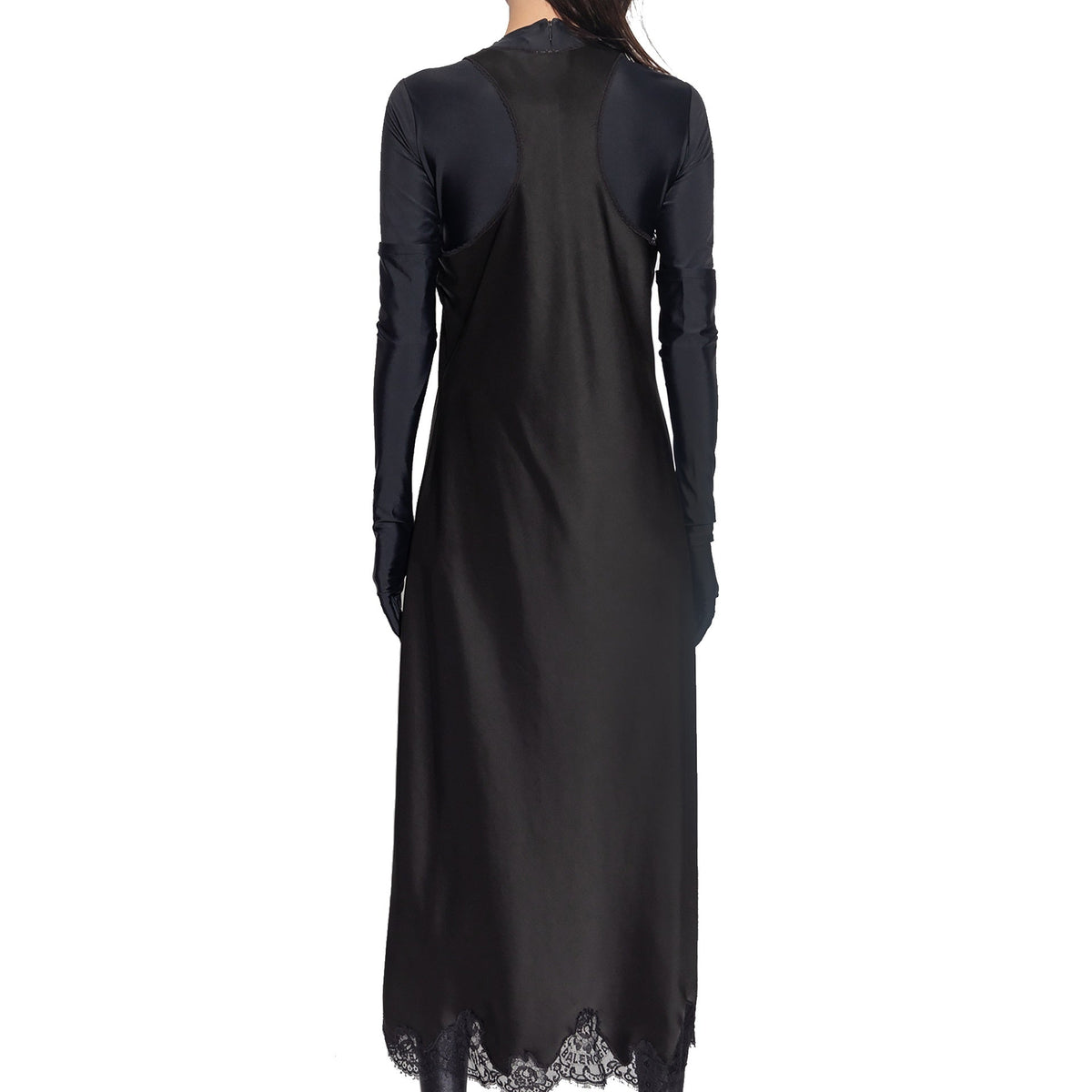 Balenciaga Dresses? BALENCIAGA Satin Strappy Midi Dress Luxury Party Occasion Dress