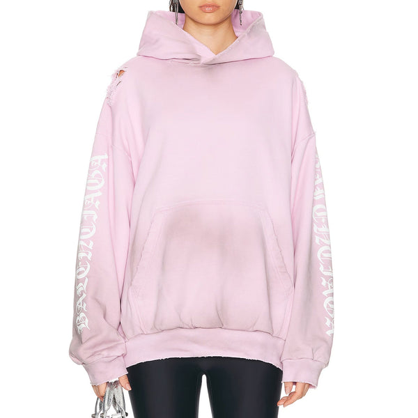 Balenciaga Hoodies? BALENCIAGA Stencil Medium Fit Hooded Sweatshirt Premium Designer Casual Hoodie