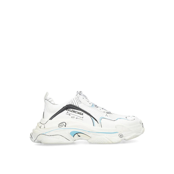 Balenciaga Shoes? BALENCIAGA Triple S Walking Sneaker for Men Comfortable Everyday Designer Shoes