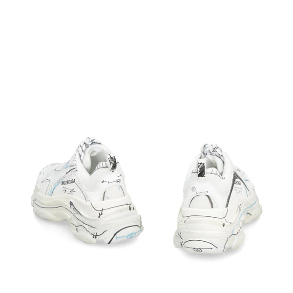 Balenciaga Shoes? BALENCIAGA Triple S Walking Sneaker for Men Comfortable Everyday Designer Shoes