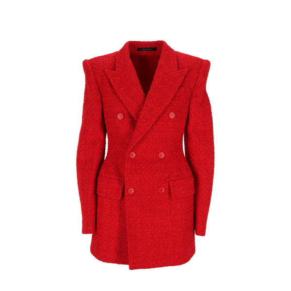 Balenciaga Jackets? BALENCIAGA Tweed Blazer Jacket Premium Casual Designer Jacket