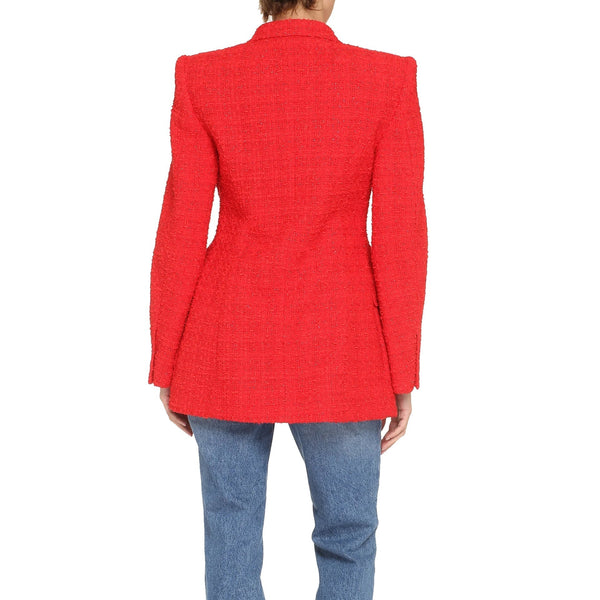 Balenciaga Jackets? BALENCIAGA Tweed Blazer Jacket Premium Casual Designer Jacket