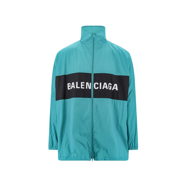 Balenciaga Jackets? BALENCIAGA Men's Windbreaker Logo Jacket Luxury Designer Outerwear Jacket