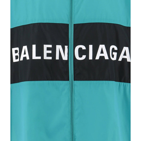 Balenciaga Jackets? BALENCIAGA Men's Windbreaker Logo Jacket Luxury Designer Outerwear Jacket