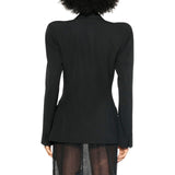 Balenciaga blazer side profile designer luxury fashion